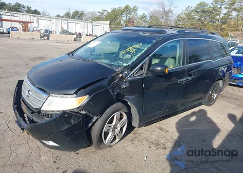 2011 Honda Odyssey Touring/Touring Elite z USA, uszkodzony, nr VIN 5FNRL5H92BB011665